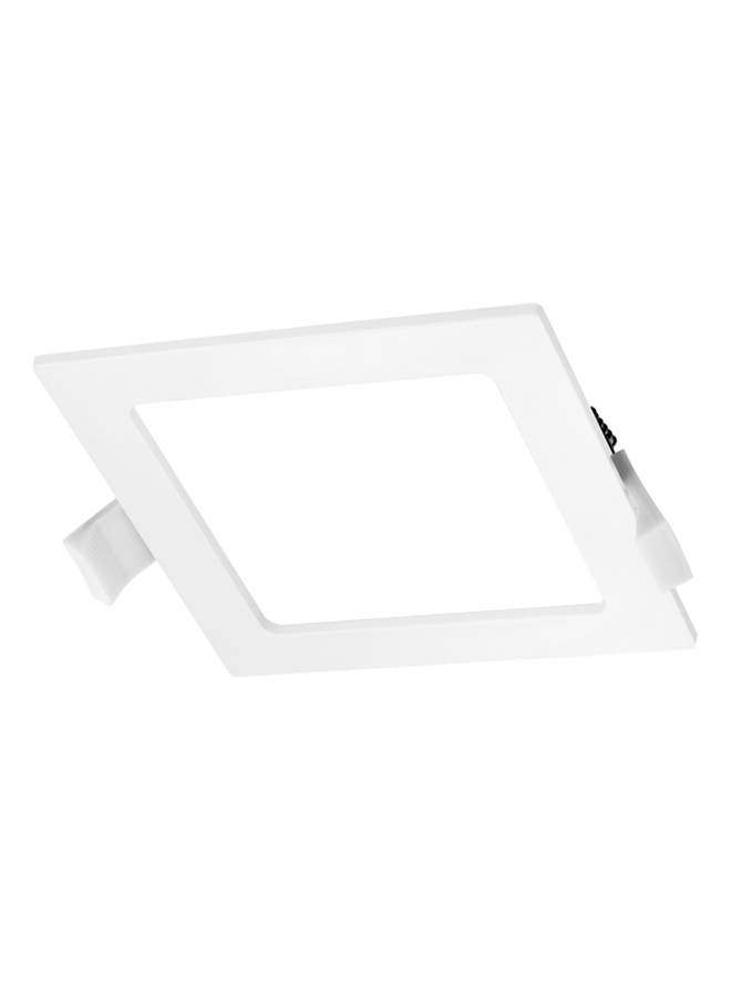 LED inbouwspot vierkant - 12W vervangt 40W - inbouwmaat 150x150mm - Lichtkleur optioneel