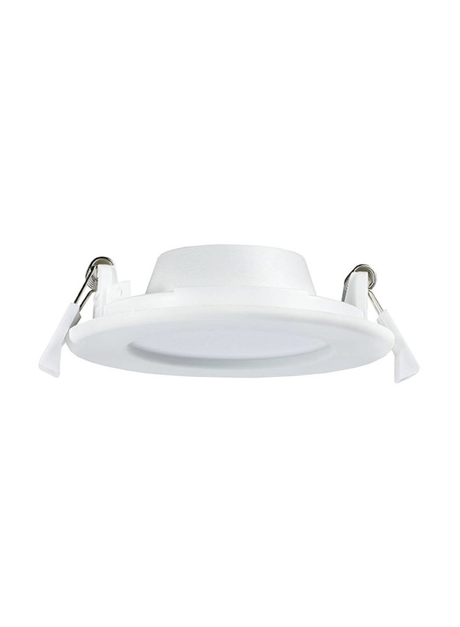 OP=OP LED Inbouwspot rond - 6W vervangt 48W - Inbouwmaat 115x34mm - lichtkleur optioneel