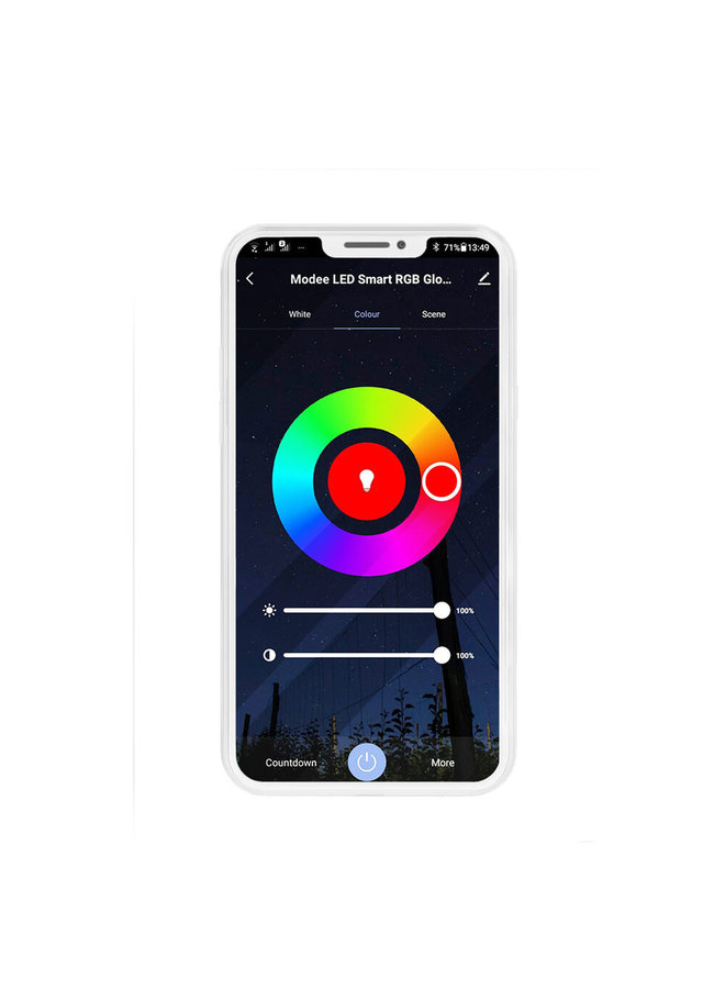 WiFi LED Plafondlamp - 20W RGB- Bediening met de App