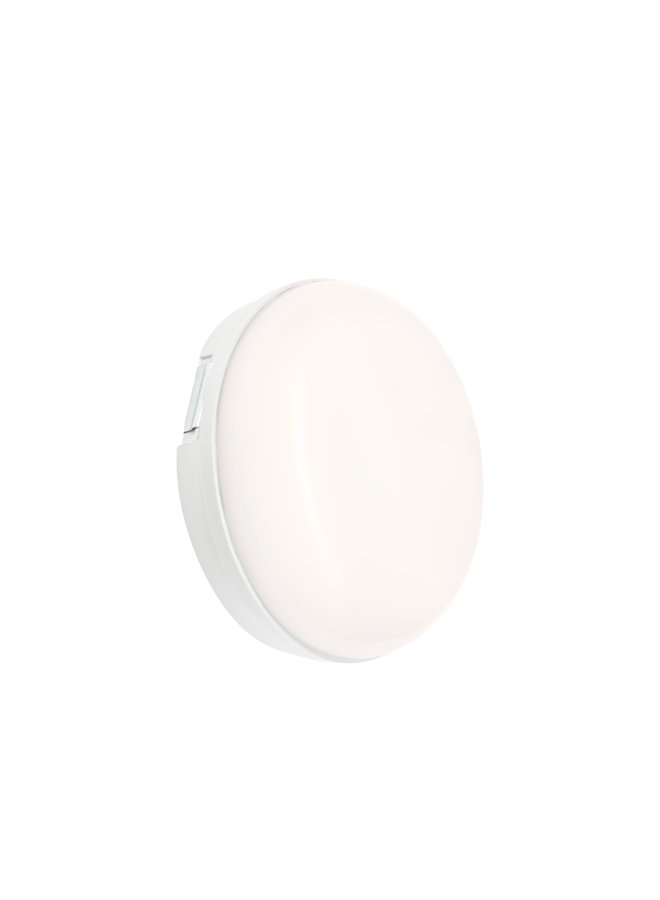 LED opbouwlamp Rond - 8W 4000K - IP54 spatwaterdicht