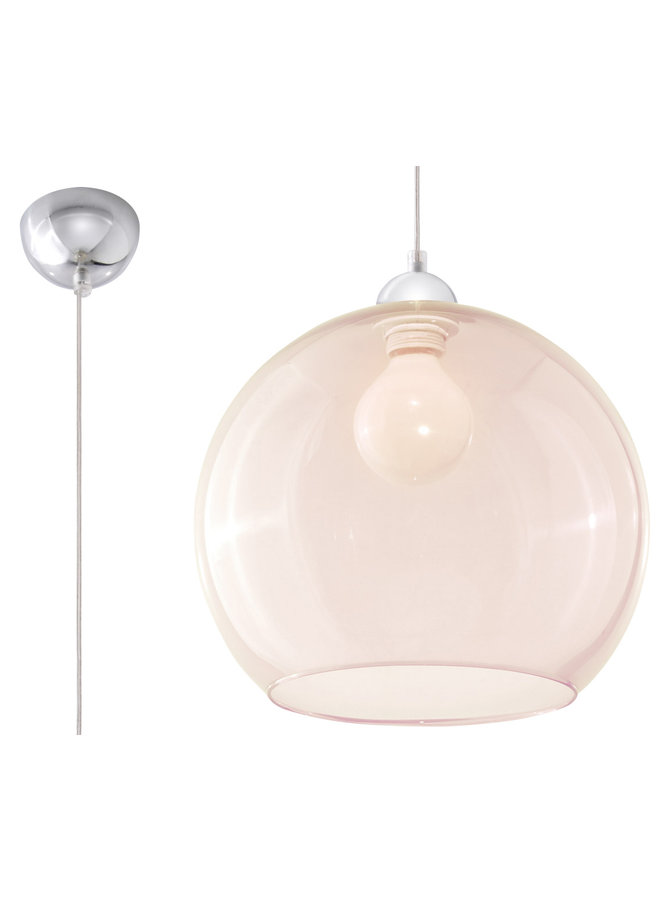 Hanglamp BALL champagne