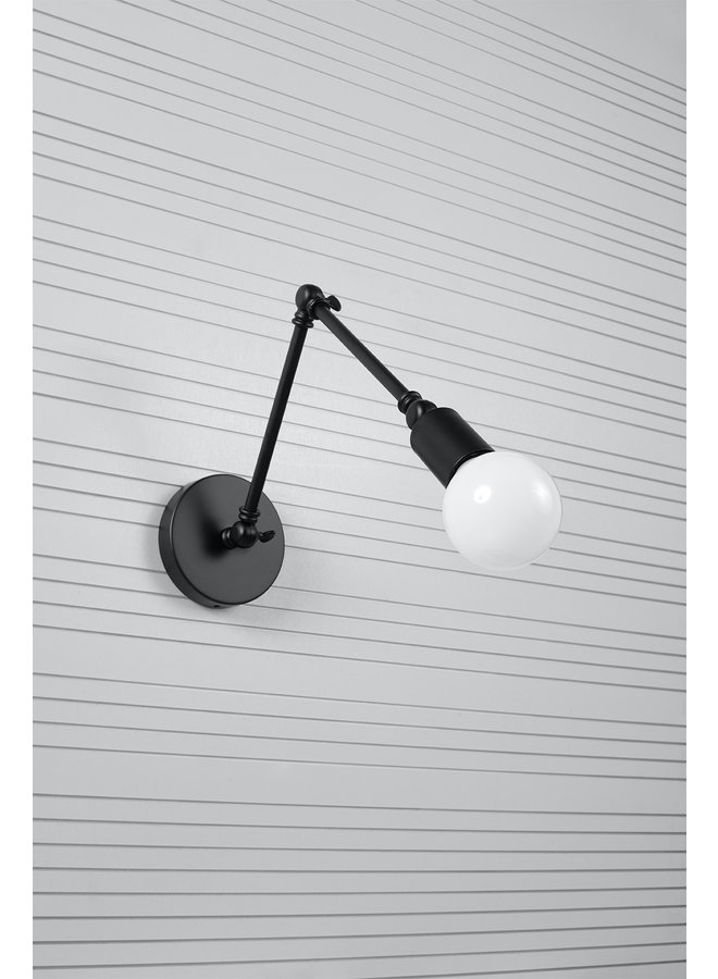 Wandlamp STARK zwart