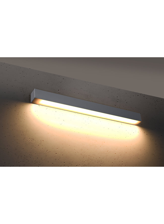 Wandlamp PINNE 67 grijs