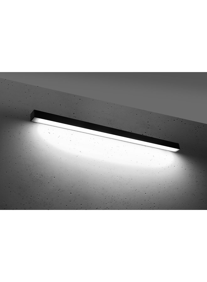 Wandlamp PINNE 117 zwart