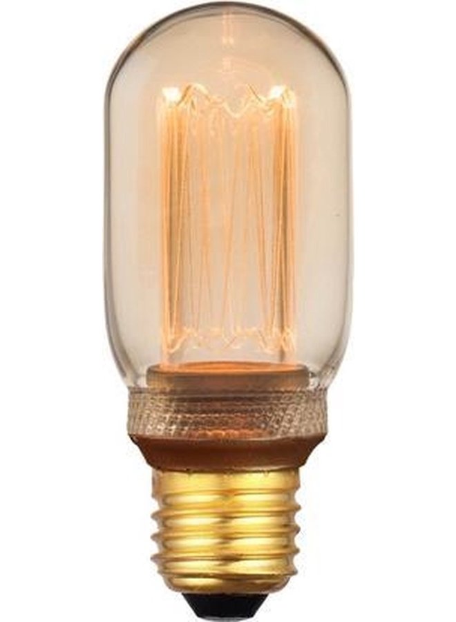 LED Lamp - 5W - Gold - 4x11cm - 1800K - 3 standen