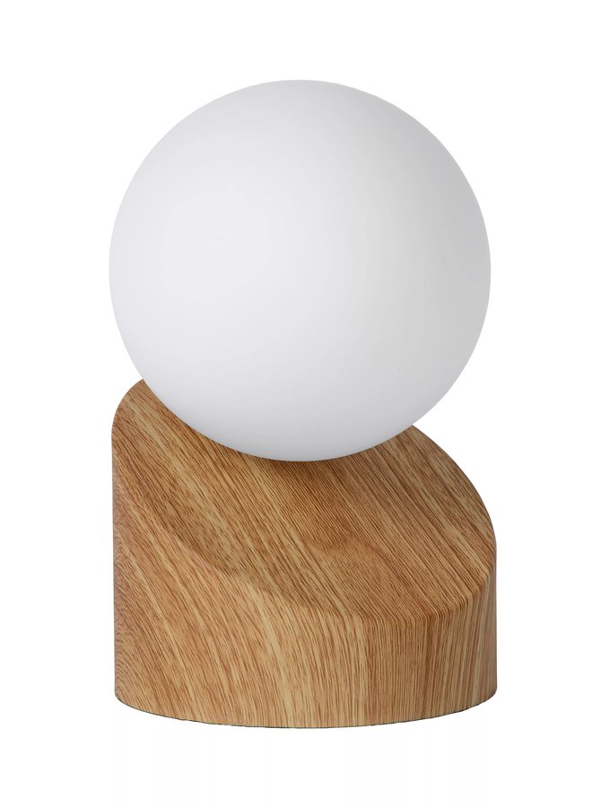 LED Tafellamp - Ø 10 cm - 1xG9 - Licht hout