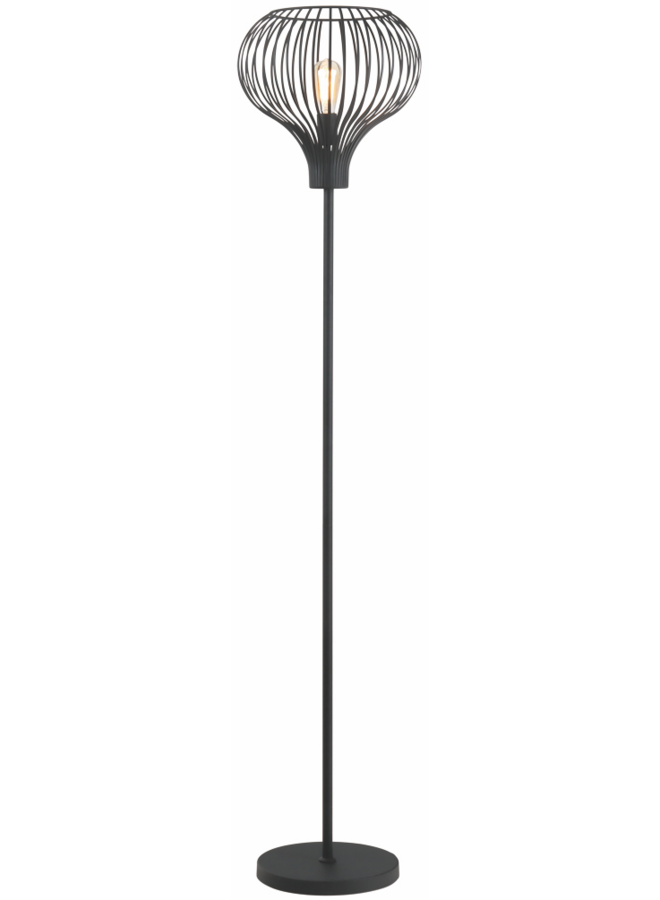Vloerlamp Aglio Ø 38cm Zwart