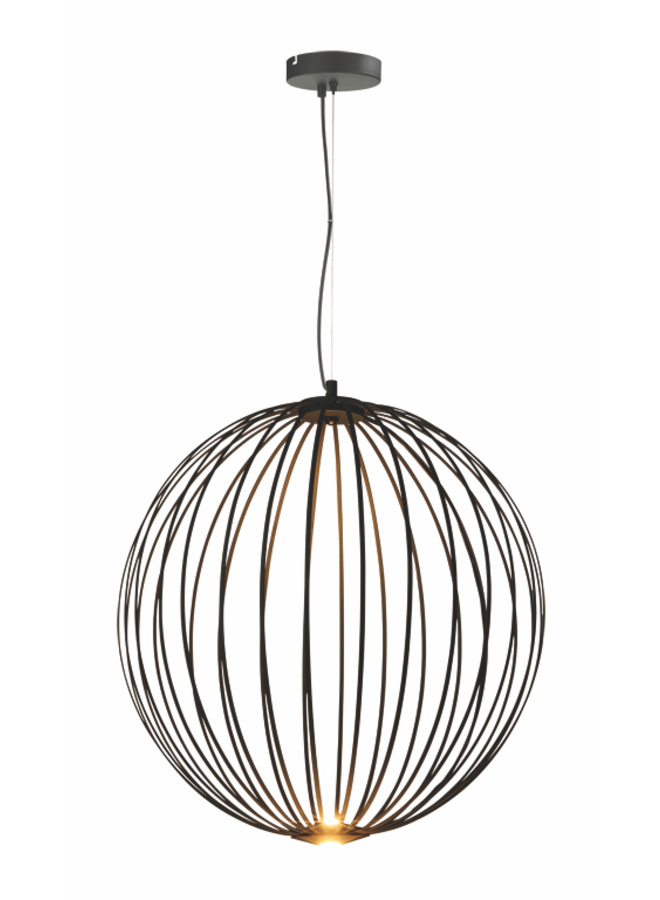 Hanglamp Piolo Ø 50cm Zwart