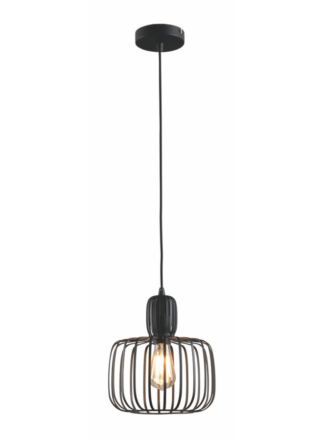 Hanglamp Costola Ø 25cm Zwart