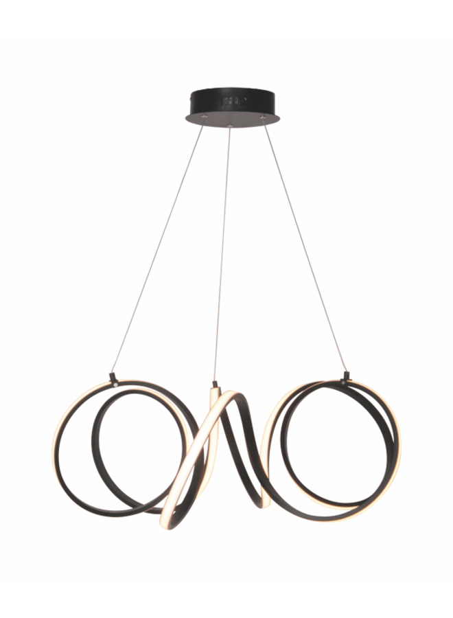 Hanglamp Grande 57W Zwart