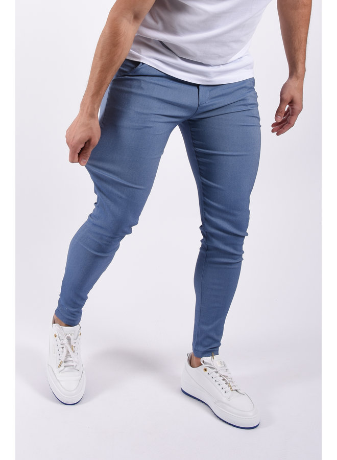 Stretch Pantalon Light Blue