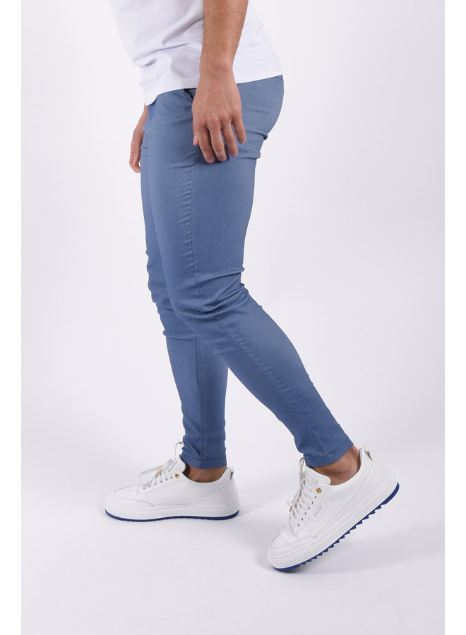 Stretch Pantalon Light Blue