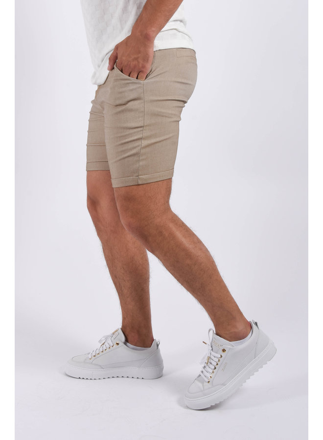 Super stretch shorts Beige