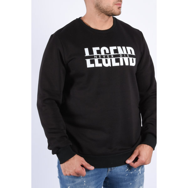 Y Sweater “legend never die” Black