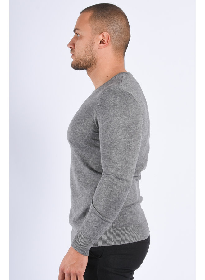 Knitwear pullover crewneck Light Grey
