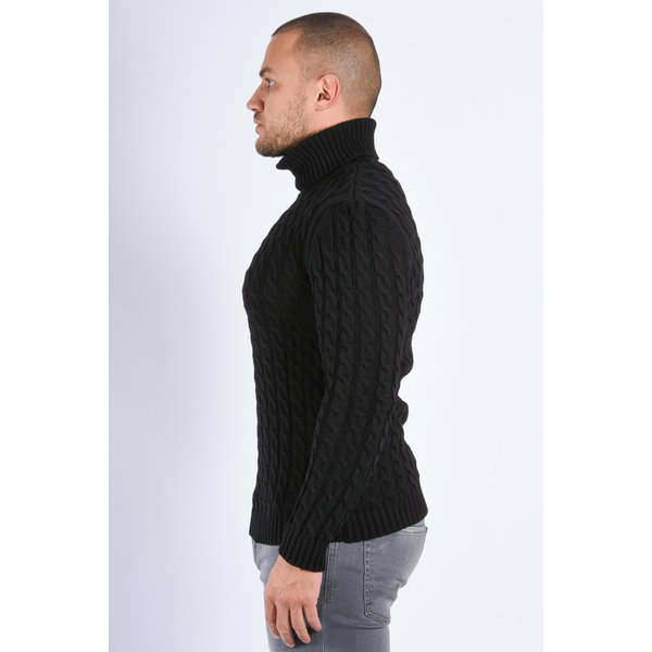 Y Turtle neck knitted Black
