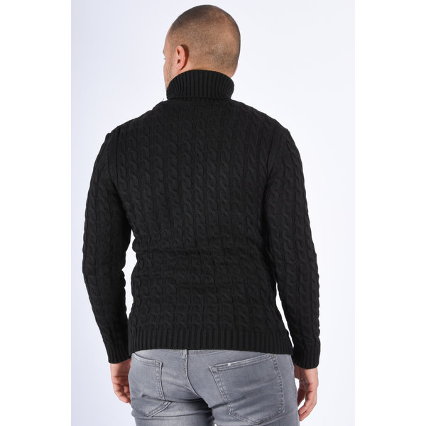 Y Turtle neck knitted Black