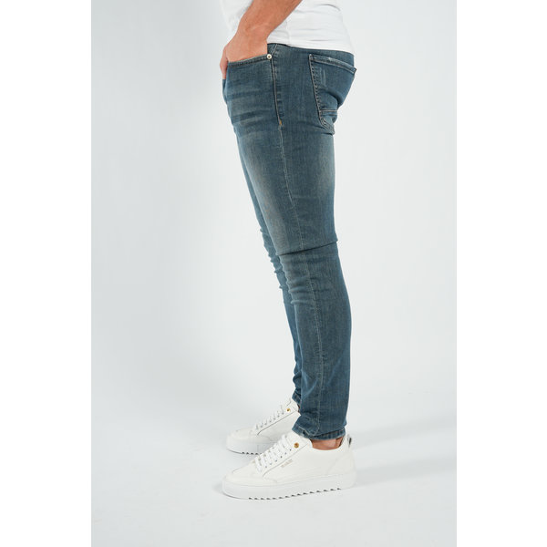 Y Skinny fit stretch jeans “rick” basic blue
