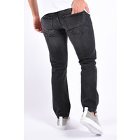 Y Slim Fit Stretch Jeans “Boaz”  Black/Grey Washed