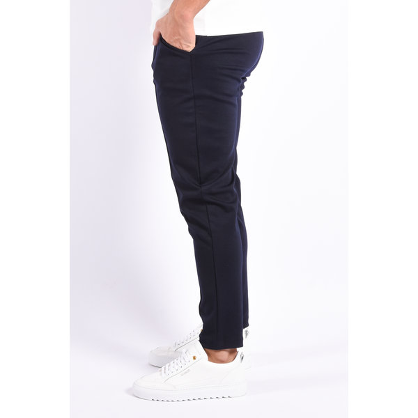 Y Stretch Pantalon “Gian” Navy Blue