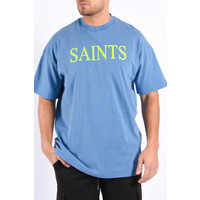Y T-shirt  Loose Fit Unisex “Saints” Indigo Blue