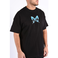 Y T-shirt  Loose Fit Unisex “Butterfly” Black