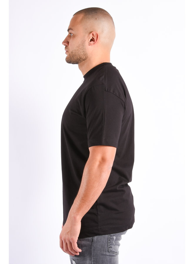 T-shirt Loose Fit “Den” Black