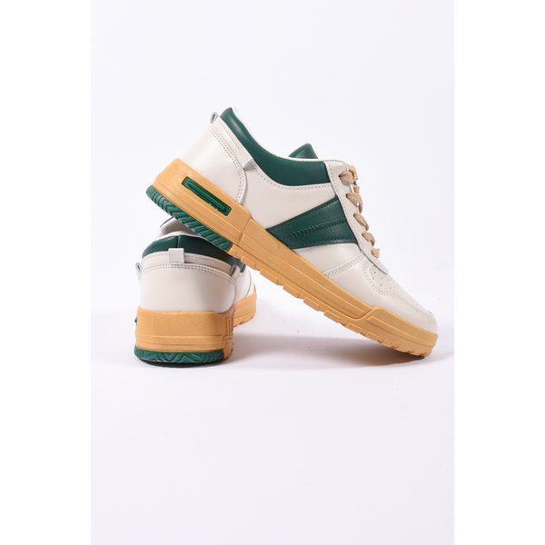 Y Sneaker “Evan” White/Green