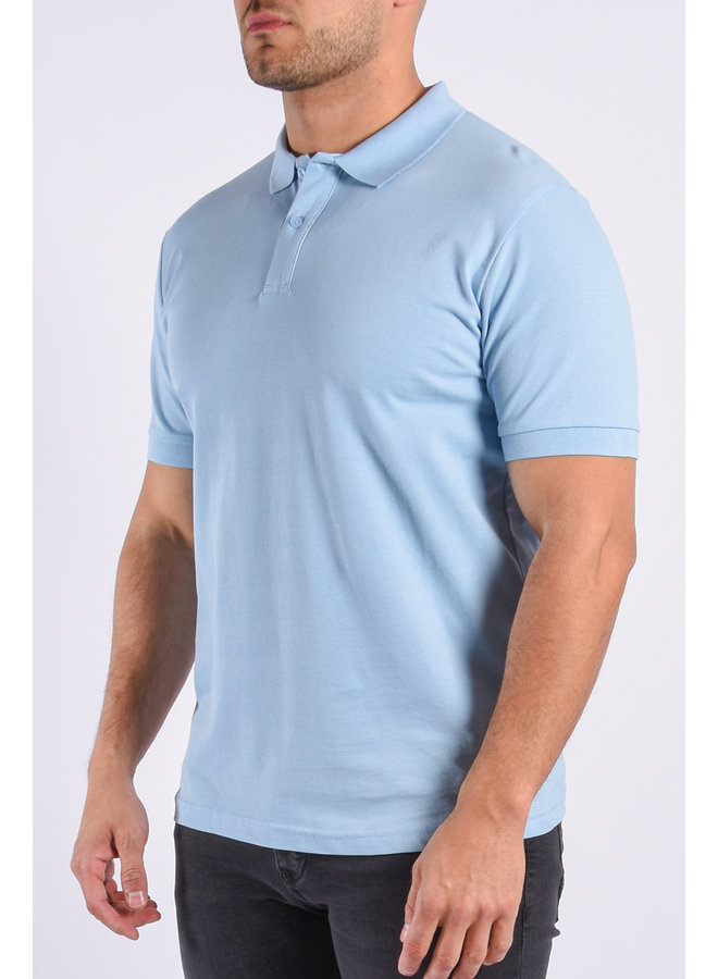 Basic Polo Light Blue