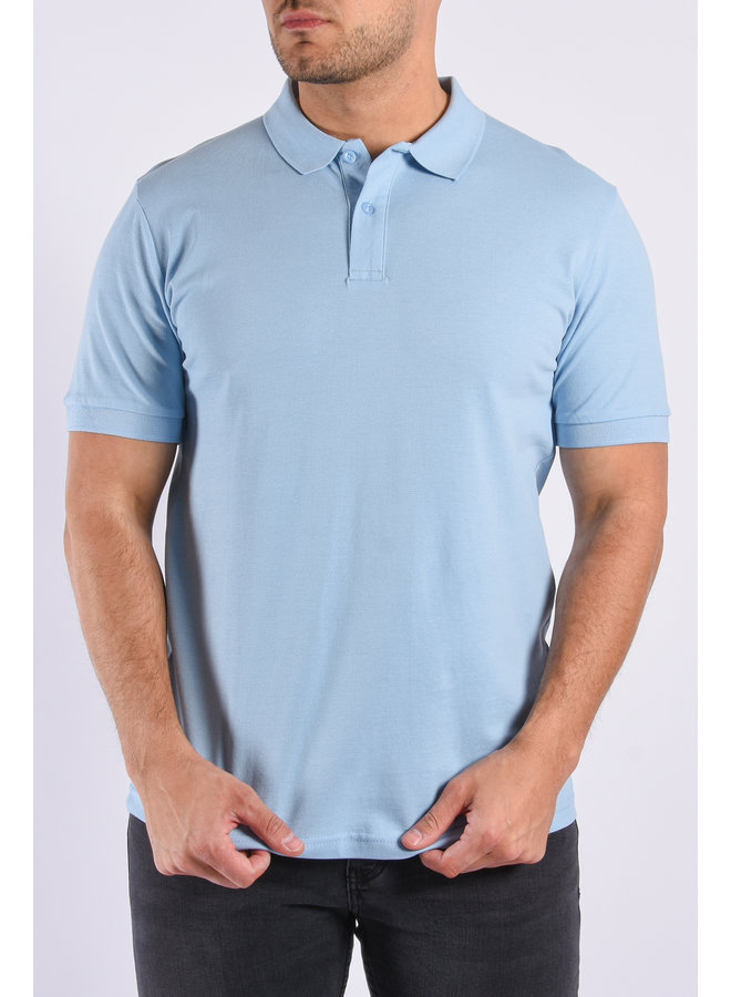 Basic Polo Light Blue