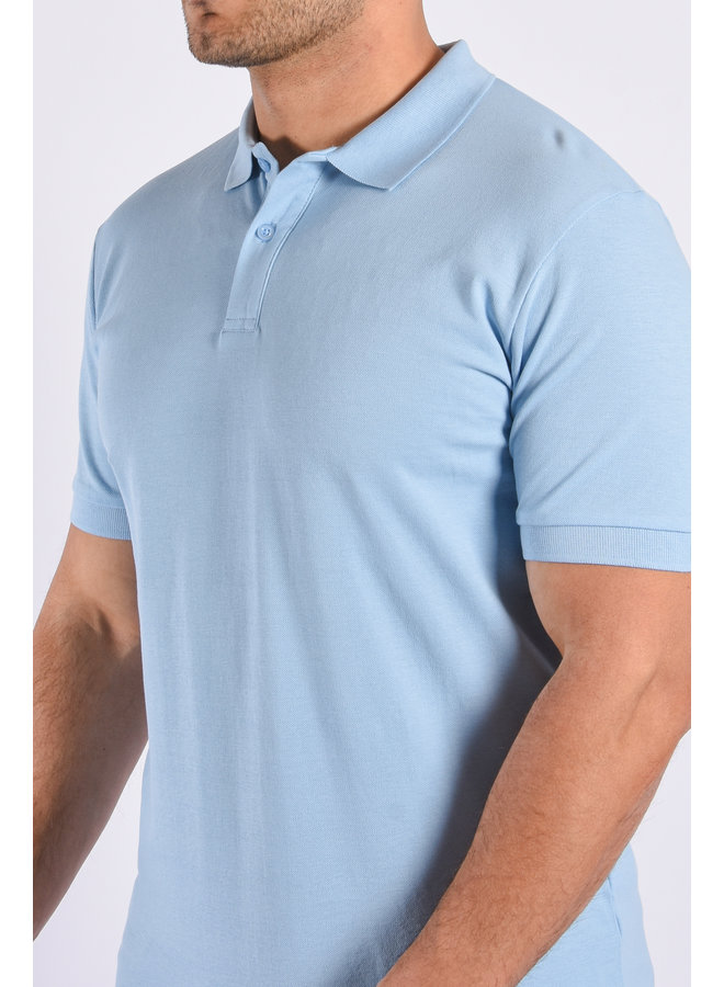 Basic Polo Light Blue