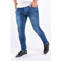 Y Skinny Fit Stretch Jeans  “Calvin” Basic Blue