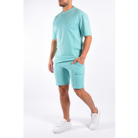 Y Two Piece Set “Sean Turquoise
