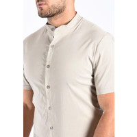 Y Short sleeve stretch blouse “Ramin” Beige