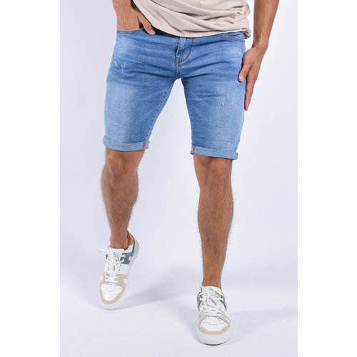 Y Skinny Fit Jeans Shorts “Jay” Basic Light Blue