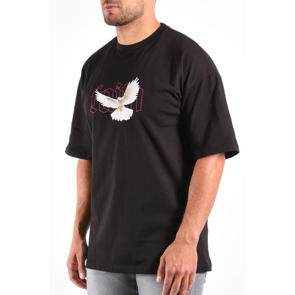 T-shirt Unisex Loose Fit “Faith” Black 