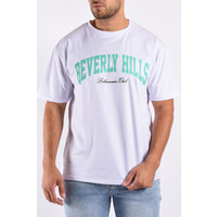 Y T-Shirt “Bevery Hills” White