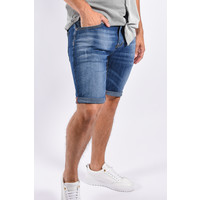 Y Skinny Fit Jeans  Shorts “Timo” Dark Blue