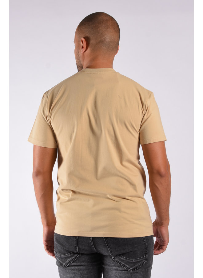 Basic T-shirt Regular Fit “Kris”  Beige