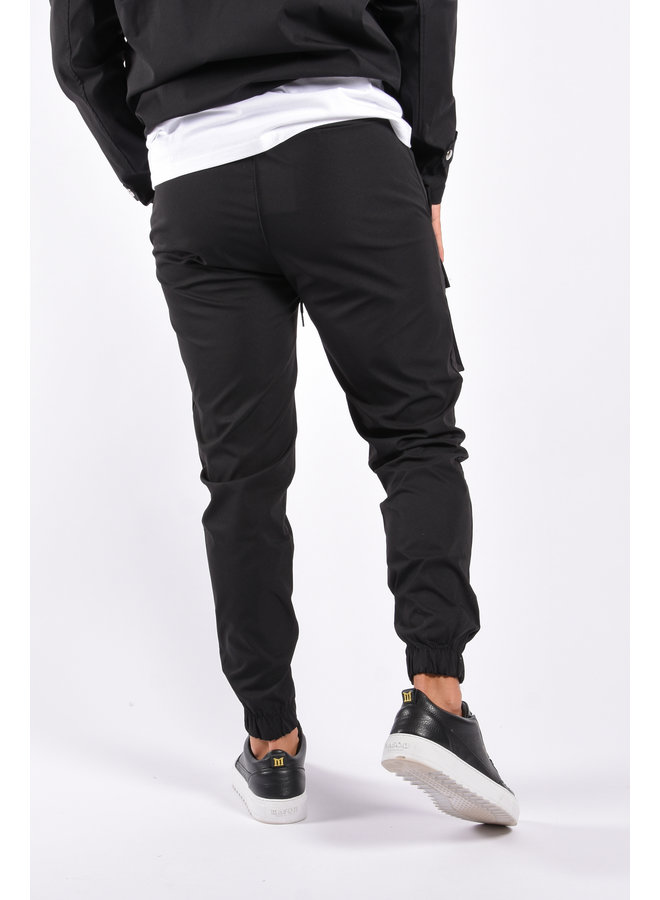 Cargo Pants “Bari” Black  ( Onderdeel van set)