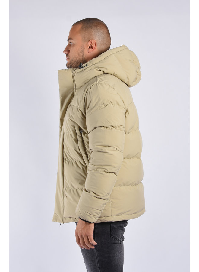 Short Puffer Jacket “Jordy” Beige