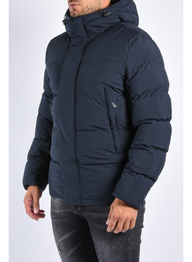 Short Puffer Jacket “Jordy” Navy