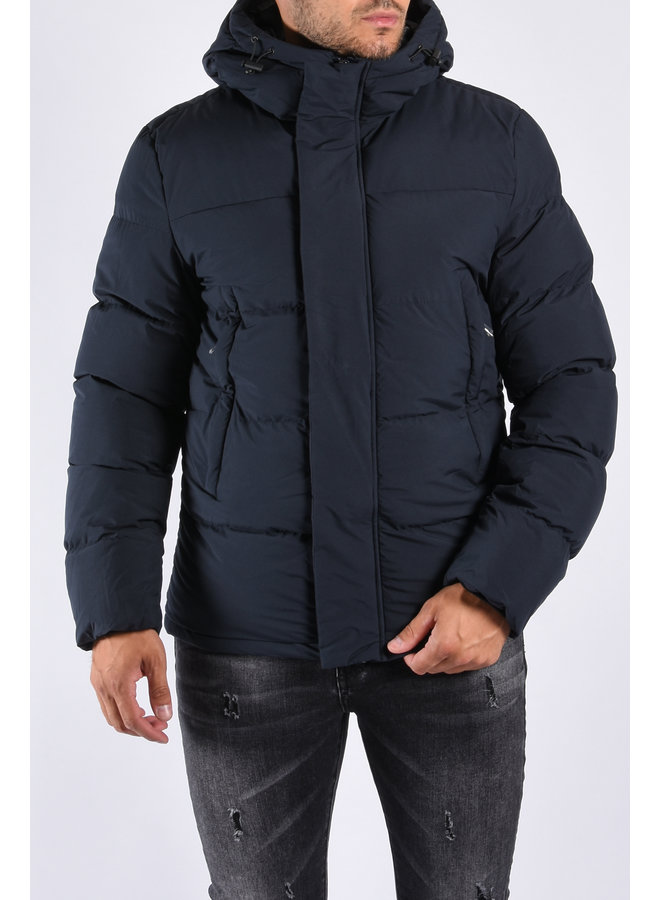 Short Puffer Jacket “Jordy” Navy