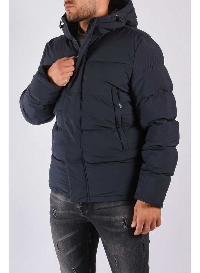 Short Puffer Jacket “Jordy” Navy