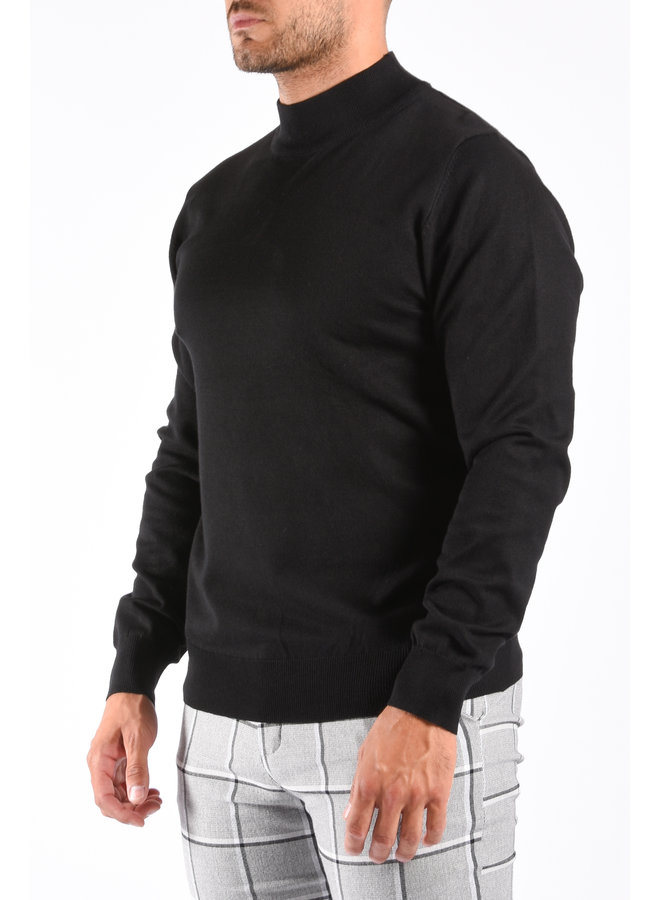 Basic Premium Turtle Neck Black