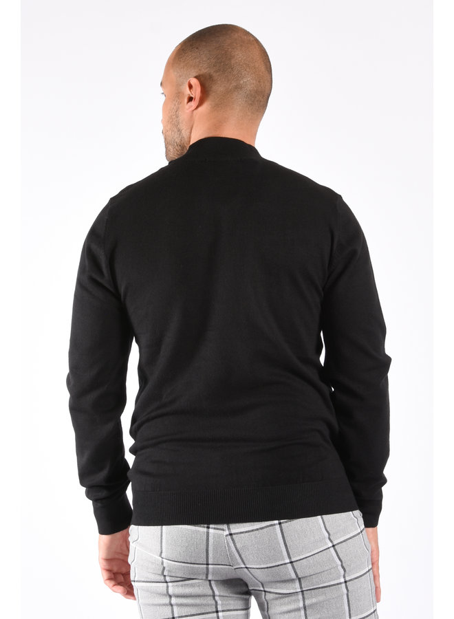 Basic Premium Turtle Neck Black