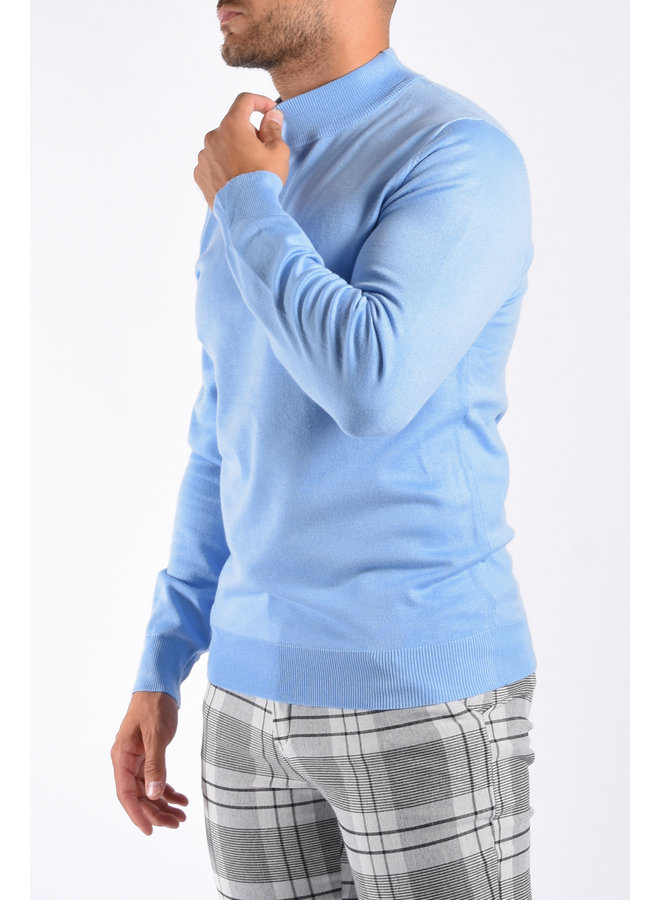 Basic Premium Turtle Neck Light Blue