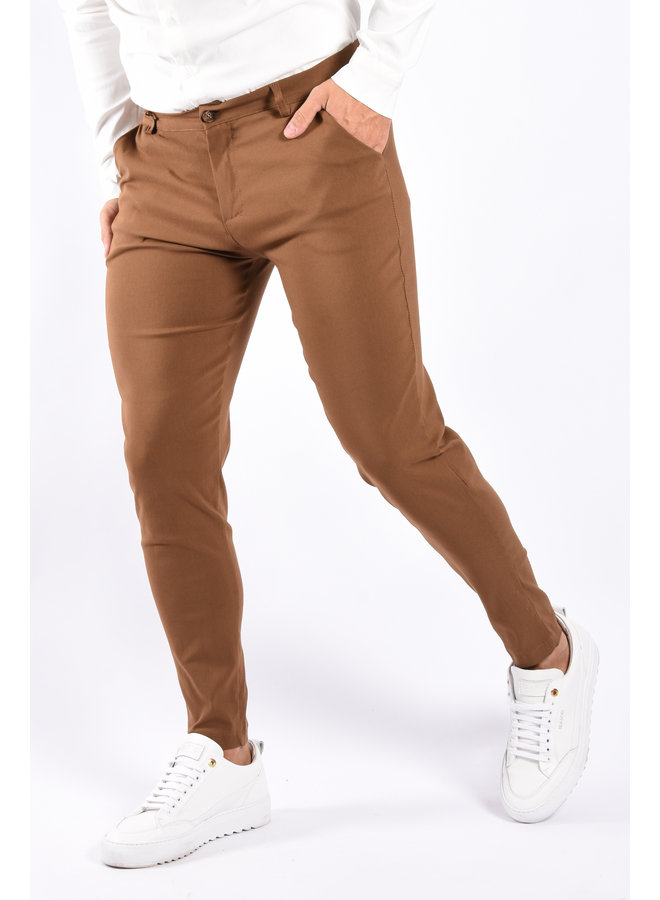 Stretch Pantalon Brown