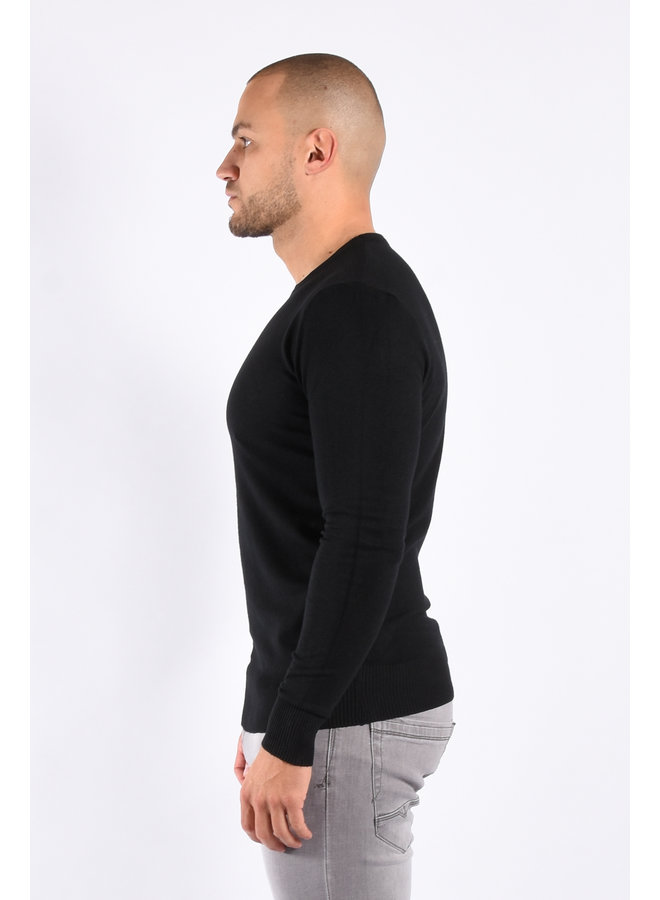 Basic Premium Knitwear “Luke” Black