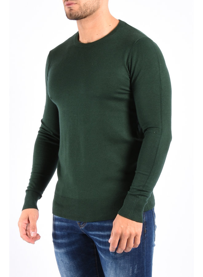 Basic Premium Knitwear “Luke” Green